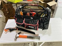 Husky soft tool tote & misc hand tools