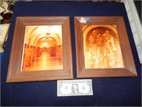 2ct Religious Prints in Frames 9-1/2" x 7-1/2"
