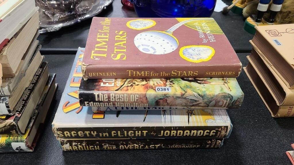 VINTAGE SPACE & FLIGHT NOVELS