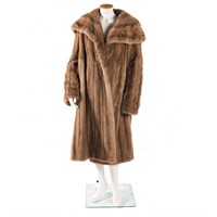 A Lady's Full Length Mink Coat