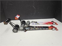 1/254 Diecast Amato & Nationals Dragsters