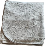 Embossed Cotton King Spread