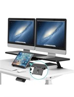 AVLT CLAMP-ON MONITOR STAND SHELF FOR SIT AND