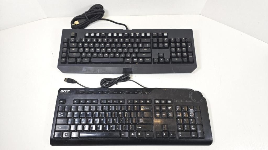 GUC Assorted Computer Keyboards (x2)