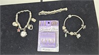 GUC Assorted Big Brand Bracelets & Earings (x4)