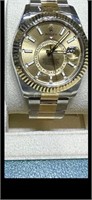 ROLEX TWO TONE SKYDWELLER