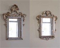 Hand Carved Giltwood Mirrors, Mid 19th Century