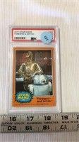 1977 Star Wars threepio and artoo card