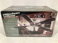 HardwareHouse 52" 5-Blade Ceiling Fan NIB