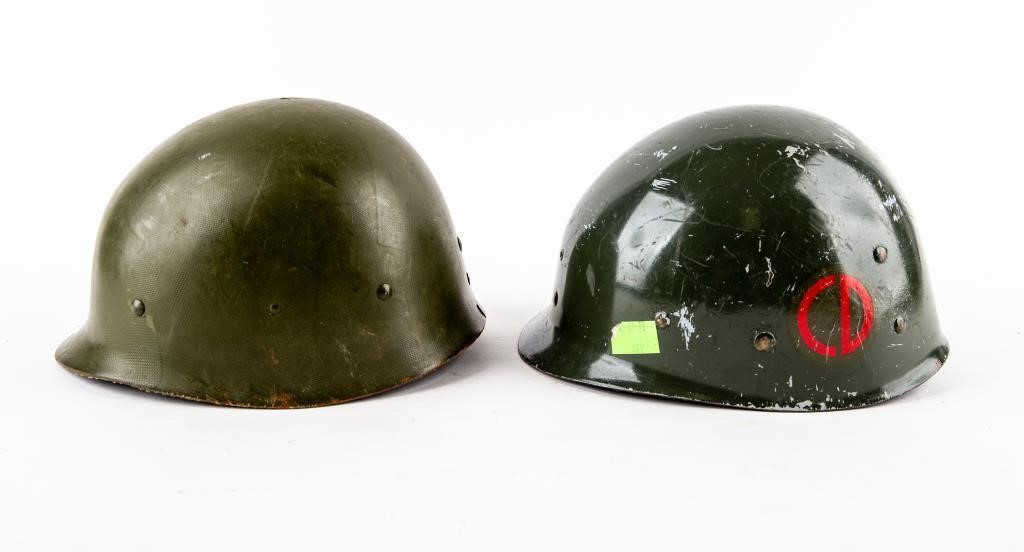 2 M1 Helmet Liners, Civil Defense