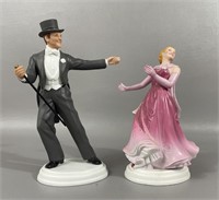 1984 Avon Ginger Rogers & Fred Astaire Figurines