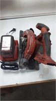 1- Hilti Skill Saw, charger & Bat. As is. 18-A.
