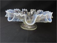 Victorian Opalescent Footed Bowl w/3 in 1 Pie