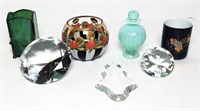 Art Vases & Crystal Paper Weight Gems