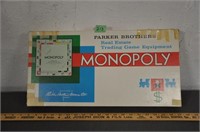 Vintage Monopoly game, complete