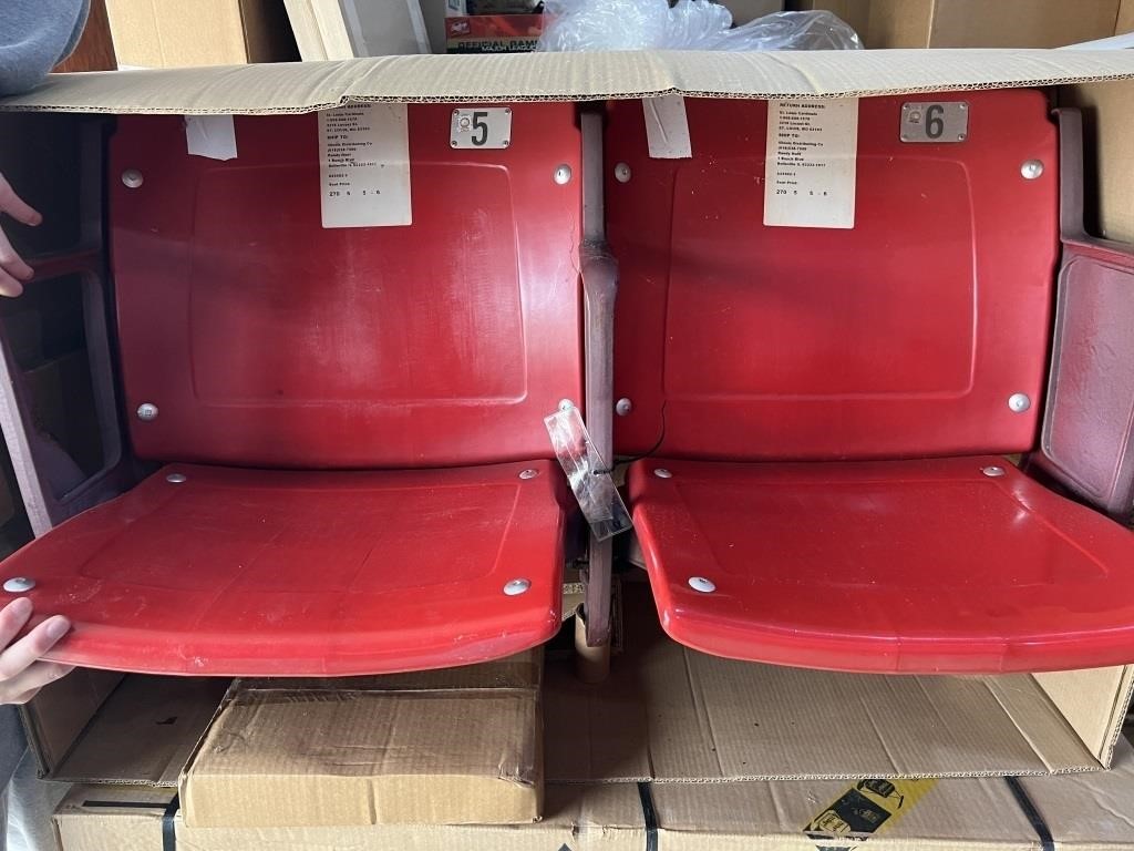 STL Cardinals Busch Stadium Seat Pair*