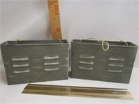 TIN WALL POCKETS