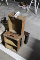 (4) Beal Dist. Wooden Crates