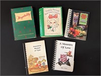 5 Vintage Tyler/East Texas Cookbooks