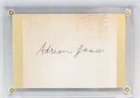 Addie Joss 1880-1911 American Autograph Card