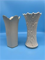 2 Lenox Vases