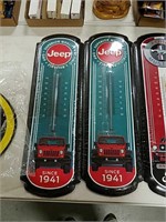 (2) Jeep thermometers