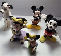 Figurines - Disney Collectibles - 5 PIECES