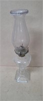 Kerosene Lamp. 15" H.