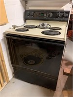 KENMORE ALMOND ELECTRIC STOVE