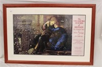 Framed Poster " The Treasures of Great Britain"