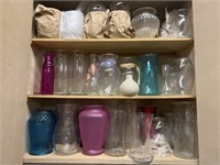 Cabinet Full Of Vases