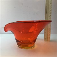 AMBERINA GLASS BOWL MCM