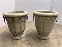 Hosley Potteries Urn Planters 8" high