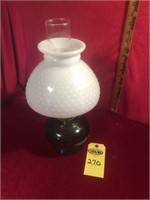 Green Oil Lamp 15"