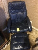 Swivel Chair & Ottoman