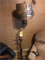 Deer Horn Lamp 5'h