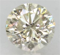 Certified .95 Ct Round Brilliant Loose Diamond
