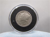 1918 S Mercury Silver Dime