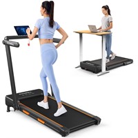 Walking Pad Treadmill with Auto Incline, 350LBS