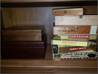 Collection of Cigar Boxes