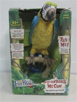 17" Fur Real Parrot Works