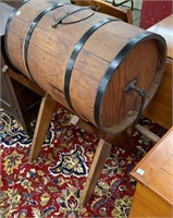 Wooden Butter Churn On Stand