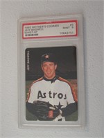 1992 MOTHERS COOKIES JEFF BAGWELL PSA 9