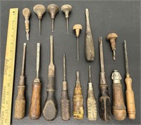 Vintage Screwdriver & Punch Lot See Photos for