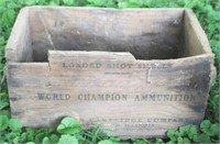 World Champion Ammunition Wood Box