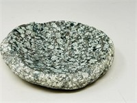 5.5" dish from fossilized plant life