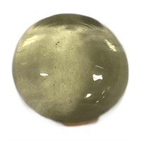 Genuine 7.32ct Round Cabochon Lemon Quartz