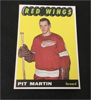 1965 Topps Hockey Card Pit Martin