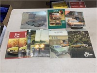 Qty Ford Dealership Brochures inc Cortina F100