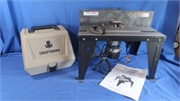 Sears Craftsman Router Table Model 171.254790 &